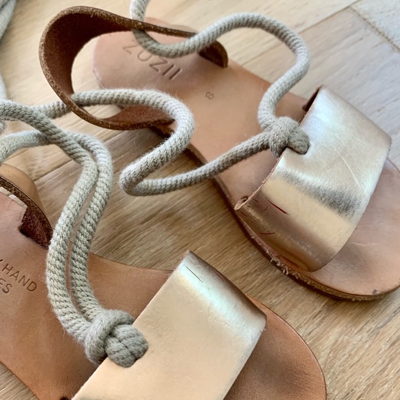 Zuzii Toddler Girl Gladiator Sandals - Picture 5 of 5